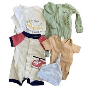 Baby Boy Size Newborn Clothing Bundle Set
